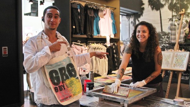 Local Artist Jessy Nite Customizes Back-to-School Swag at Dolphin Mall