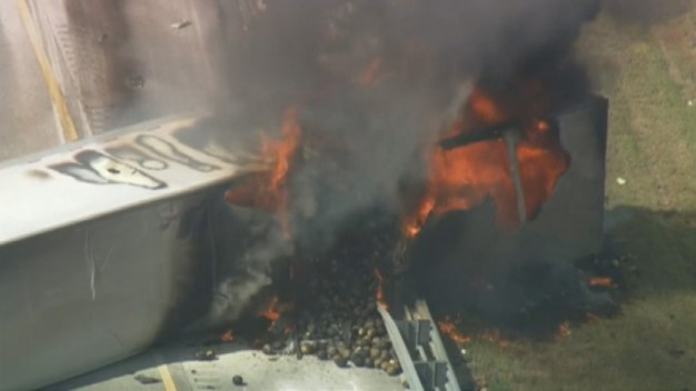 Victims Identified in Fiery Crash on Sawgrass Expressway