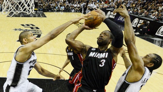 Heat-Spurs Game 5 Photos