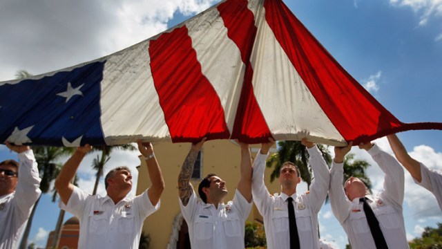 First Responders Gather for 9/11 Mass