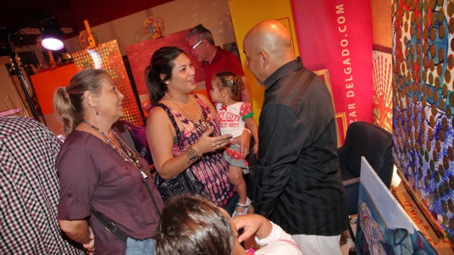 Artist Eleazar Delgado Studio First Anniversary