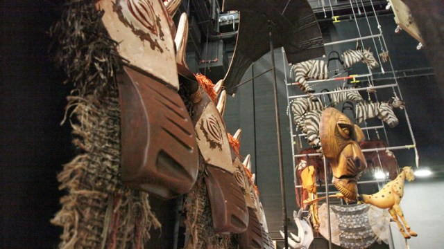 Behind The Curtain At Lion King