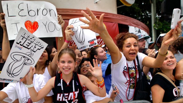 Miami Heat Victory Parade