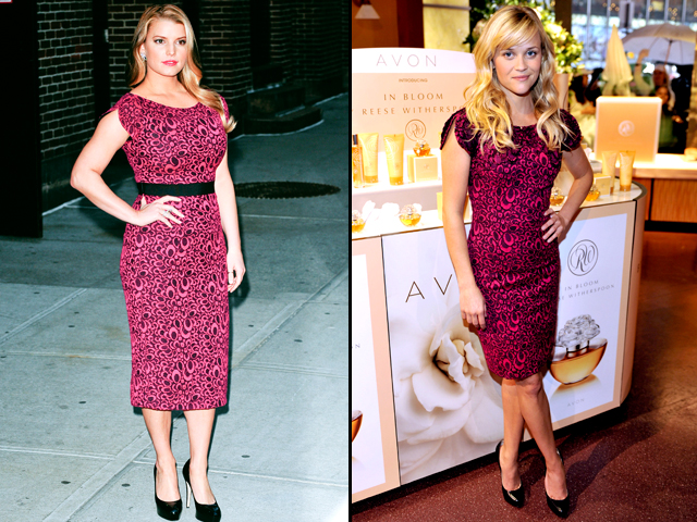 Fashion Replay: Who Wore It Better? Jessica vs. Reese
