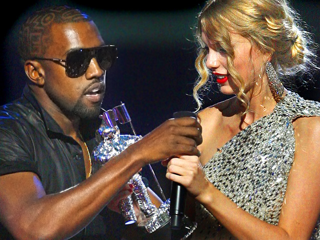 MTV Video Music Awards: Kanye Crashes Taylor Swift's Speech