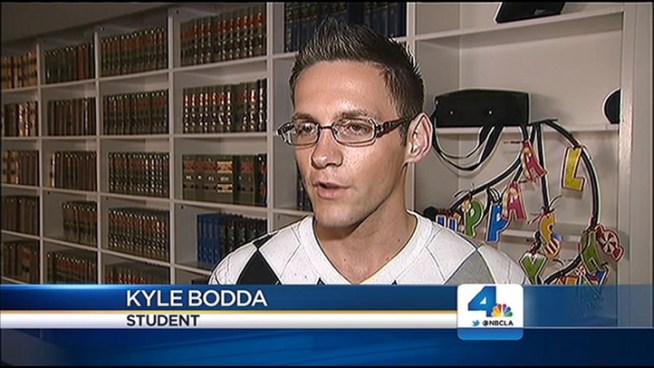 Students at a high school in San Bernardino County are being told they must wear gender-specific attire to prom and for yearbook photos, prompting the ACLU to demand district officials step in to end discrimination against students by teachers and administrators at the school. Jane Yamamoto reports for the NBC4 News at 11 p.m. on March 18, 2013.