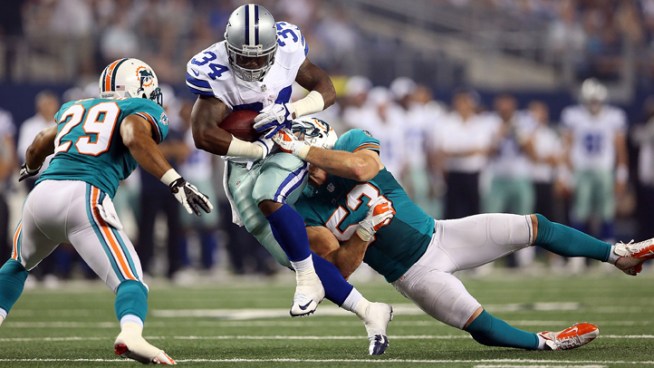 The Miami Dolphins' charter plane clipped an empty plane just before it was ready to depart from Dallas-Fort Worth International Airport. NBC 6's Joe Rose, who was on the plane, said 