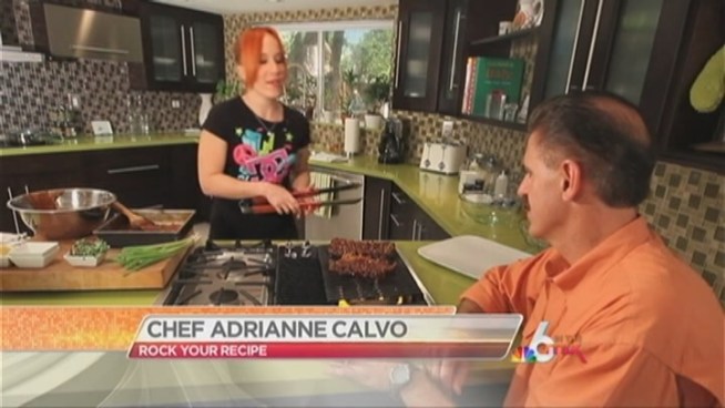 Chef Adrianne Rocks Rons Ribs