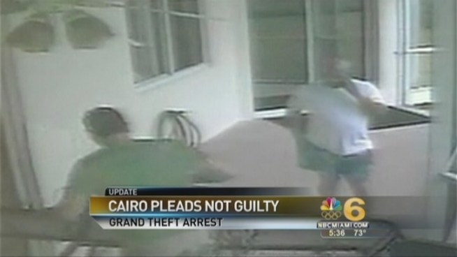 Frank Cairo faces burglary charges after he allegedly broke into a residence on Doral Isle, authorities said,
