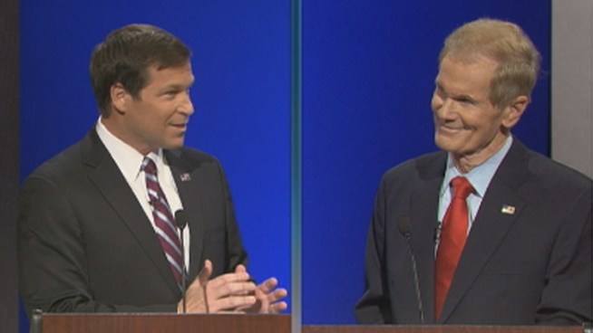 Democratic Senator Bill Nelson and Republican challenger Congressman Connie Mack went after each other hard in their only debate Wednesday night. They disagreed on health care reform, government spending, immigration reform and more.