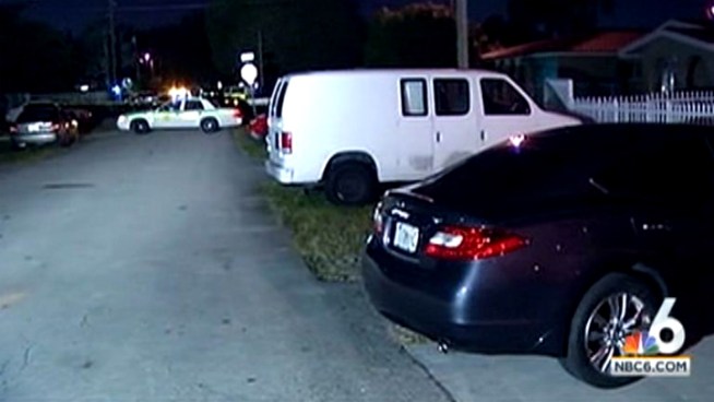 A South Florida neighbor who in a closet found the bodies of a woman and the woman's two daughters calls the discovery 