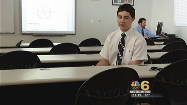 Miami-Dade County schools are working to make technology accessible to every student. iPrep lead teacher Laura Hernandez talks about the school's changes and lead math teacher from Christopher Columbus talks about how he's helping students.