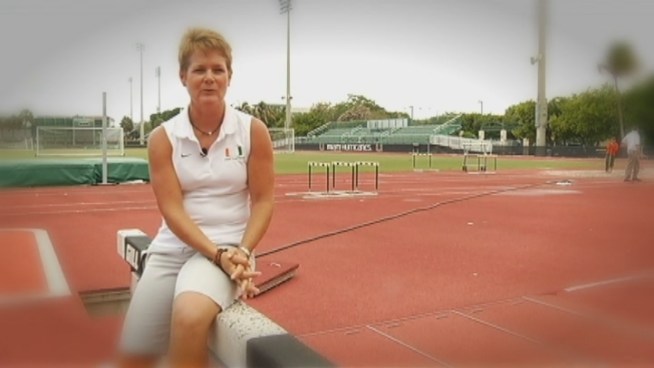 T'erea Brown says she has tunnel vision and is focused on her goals to get gold in the Olympics. She talks to NBC 6.