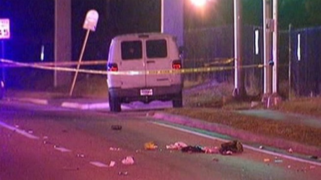 A 59-year-old Fort Lauderdale pedestrian was killed over the weekend in a collision with a van, police say.
