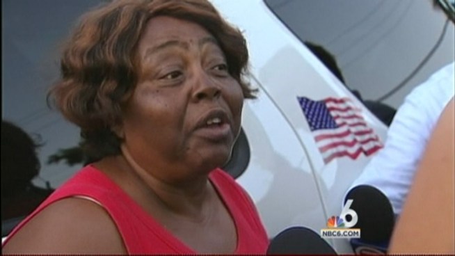 Hallandale Beach police are investigating the shooting death of a 20-year-old man after a robbery at a mobile home park, a police spokesman said Saturday. NBC 6's Gilma Avalos spoke to the victim's grandmother Lemoris Carroll.