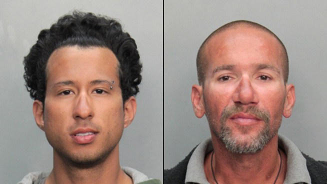 Jonathan Huskey and Warren Hernandez were arrested for the murder of a man whose body was found floating in the ocean at about 69th Street and Miami Beach, police said. A public defender was appointed for both defendants on Monday, and they were both held on no bond.