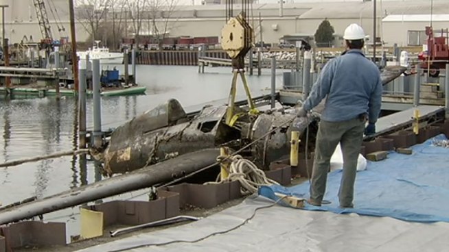 The Naval Aviation Museum Foundation sponsored the recovery of the plane, which coincided with the 71st anniversary of the Pearl Harbor attack. Nesita Kwan reports.