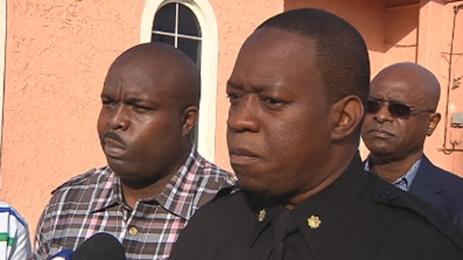 It has been a violent week in Miami Gardens, but community leaders and victims spoke out to stop the violence at New Beginning Missionary Baptist Church Wednesday. Resident Larrie Lovett, Miami Gardens Police Major Alfred Lewers and church Pastor Eric Readon spoke about the issue.