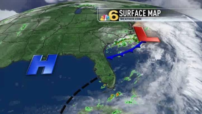 A sunny start to the morning with afternoon storms expected yet again...