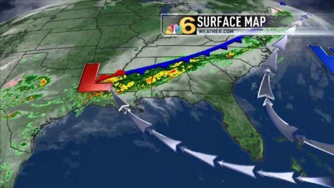 A few showers today with partial sun and less wind.  Meteorologist Shiri Spear has the local forecast.