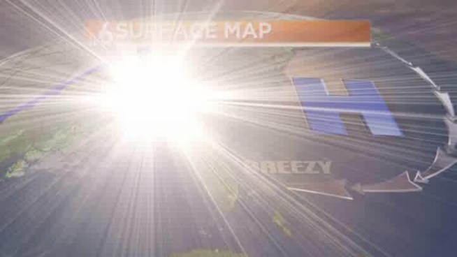 Afternoon sunshine to come with one more breezy day to get through, 79.