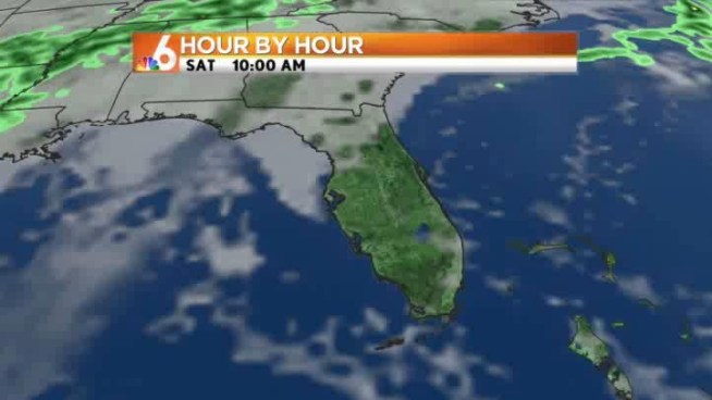 Another warm, breezy day in store for South Florida as dry conditions remain in place for the weekend.