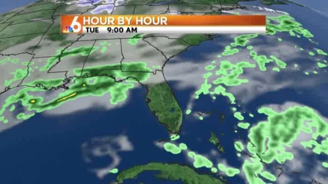 Partly cloudy, warm and dry for several days to come. This static pattern won't soon change.