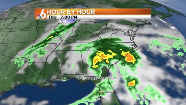Warmer pattern to end the work week...with mid-80s possible on Friday!
