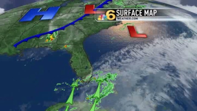 Showers and thunderstorms will become numerous this afternoon...