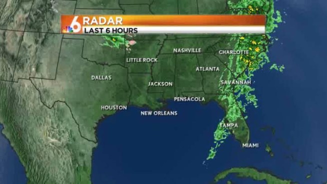 Partly sunny skies with a few showers possible this afternoon.