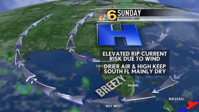 Sunshine and mainly dry conditions today.. Breezy at times.