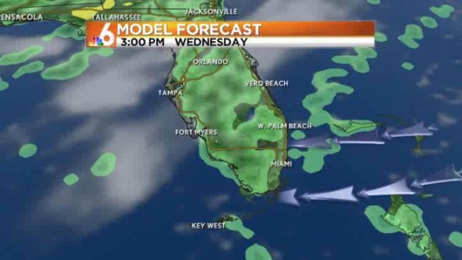 Showers taking a break, sunshine rules the forecast through mid-week.