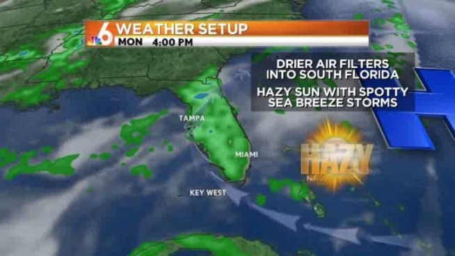 Morning sunshine, then afternoon storms