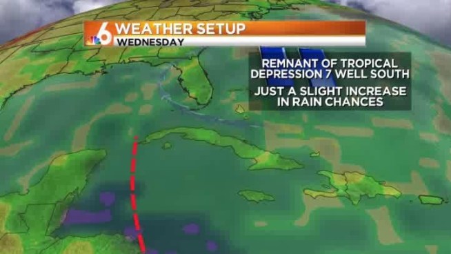 Mostly sunny and hot.. a few PM storms