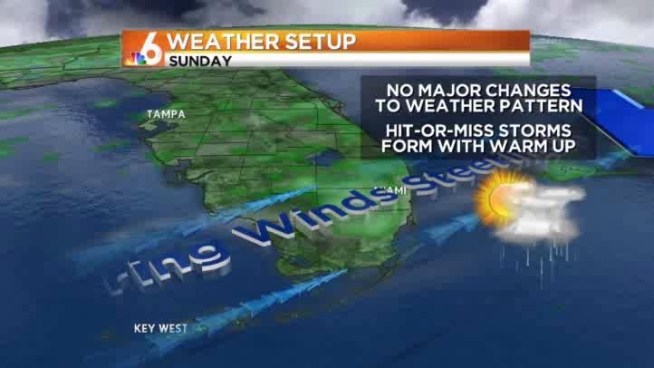 More of the same. Morning sun and afternoon storms in the forecast!