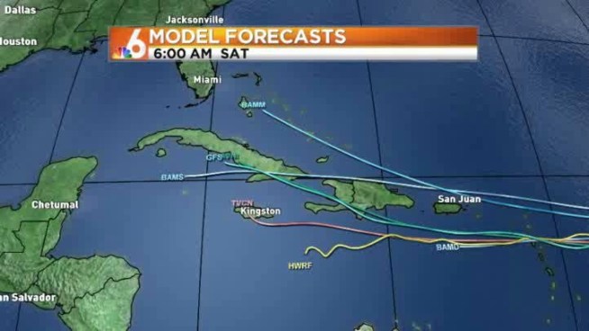 Sunny weather hangs on for a few days with only an isolated thunderstorm possible.