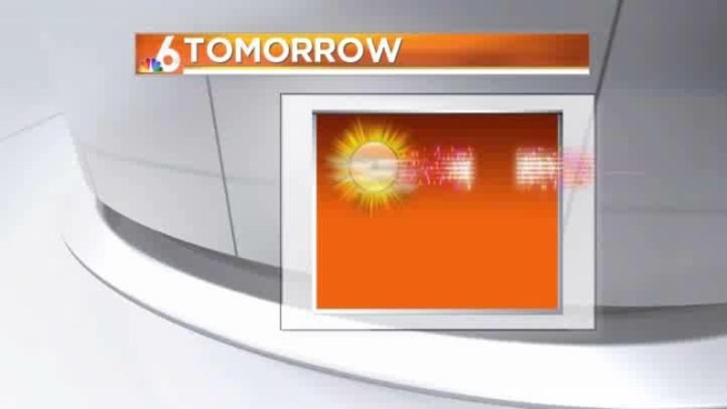 A pleasant change in the air...drier air and more sunshine here to stay a few days.