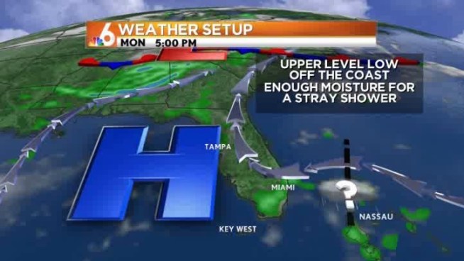 Another beautiful day!  Mainly dry and hot!