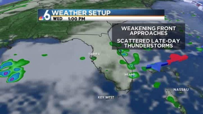 Showers back in the forecast today as more cloud cover quickly moves back in.