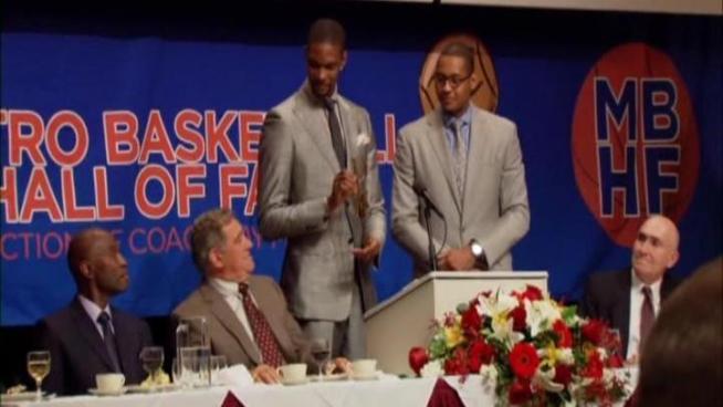 The Heat forward cracked plenty of jokes at a commercial shoot Monday.