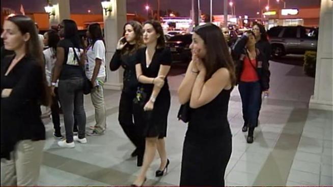 Family and friends came out Monday night in Hialeah to pay their respects to two South Florida teens who died in a horrific crash over the weekend. All evening long, there were hugs and tears outside the San Jose Funeral Home as loved ones remembered 18-year-old Jennifer Garcia and 17-year-old Alejandra Gomez.