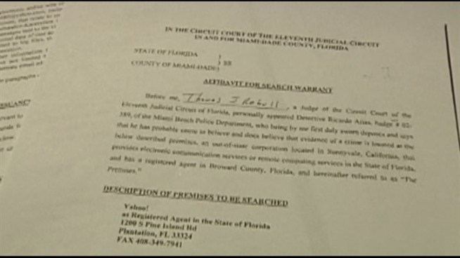 Florida lawmaker Richard Steinberg is under investigation for text messages. The U.S. Secret Service traced the screen name to Steinberg of Miami Beach. The 39-year-old lawyer, who is married with a daughter, is now under investigation, suspected of stalking assistant U.S. Attorney Marlene Fernandez-Karavetsos, according to a search warrant filed in January in Miami-Dade Circuit Court.