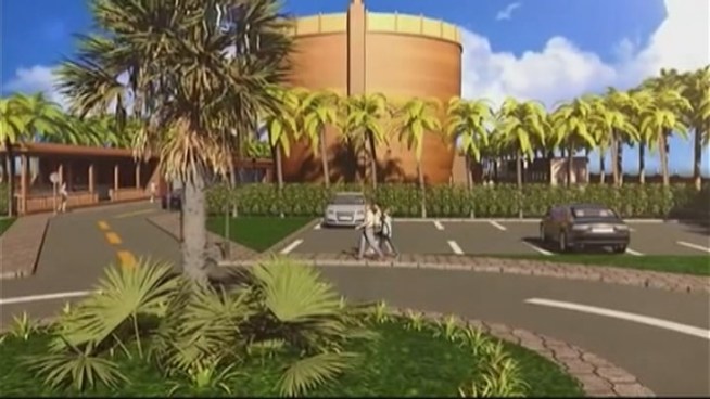 The Hidden Ark group began building a 500-foot wooden Noahs on the outskirts of Hialeah that will be both a zoo and a way to raise awareness about the current environmental changes. NBC 6's Ari Odzer spoke to Carolina Peralta from hiddenark.com group.