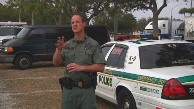 Before the 2013 BCS Discover Orange Bowl between Florida State and Northern Illinois kick-off at Sun Life Stadium Tuesday night, authorities were working on some extreme security measures to keep more than 76,000 thousand people safe. Miami-Dade Police Lieutenant Jeff Schmidinger discusses security at the stadium.