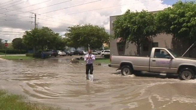 Miami-Dade and Broward County officials Tuesday were warning residents to avoid being bitten by mosquitoes to prevent the spread of illness in the wake of Isaac.