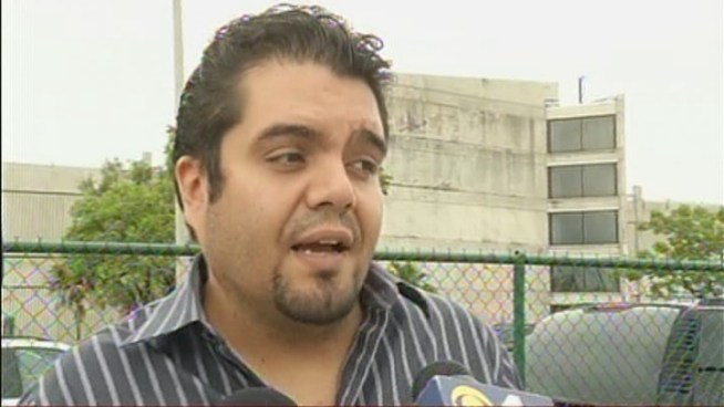 A 6-month-old baby was discovered dead in a car after her father forgot to drop her off at day care, police said. Grandfather Jose Rodriguez Lopez, witness Carlos Azate and concerned mother Marcela Osorio talked about the baby's death.