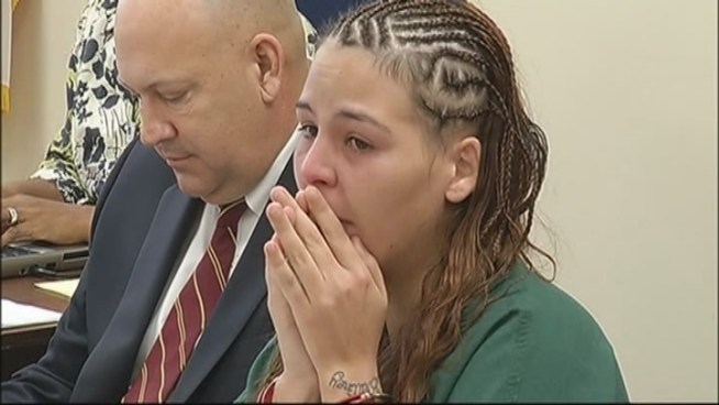 Dontrell Melvin's mother Brittney Sierra cried in court Tuesday, while the missing boy's father, Calvin Melvin, showed no emotion. Sierra's mother, Renee Menendez, also had a hearing Tuesday before Judge Kenneth Gillespie.