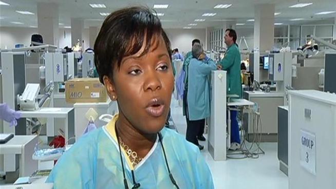Assistant professor, Dr. Khadine Alston of the dental clinic at Nova Southeastern University is passionate about putting oral cancer on the map. She has organized walkathons in New York, and this weekend, the first in South Florida.