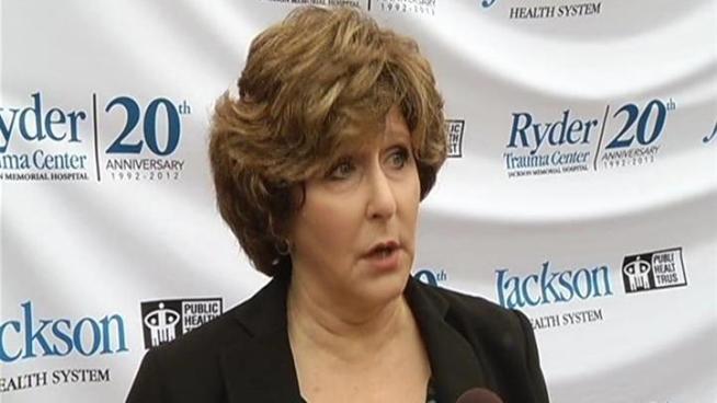 Ryder Trauma Center kicked off its 20th anniversary with survivors and victims of drunk driving Wednesday. Mother's of Drunk Driving members Janet Mondshein and Helen Witty speak.