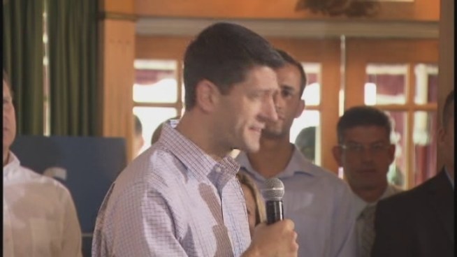 Republican vice presidential nominee Paul Ryan was in Miami Saturday courting Cuban-American voters with promises to be tougher on Fidel Castro than President Barack Obama. The nominee spoke at Versailles Restaurant just after 9 a.m. at 3501 SW 8th St.